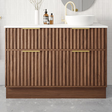 Salamander 1200mm Freestanding Single Vanity with Solid Surface Countertop